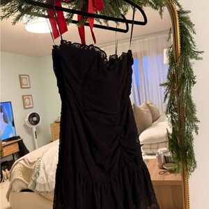 Hello Molly Black Mini Dress